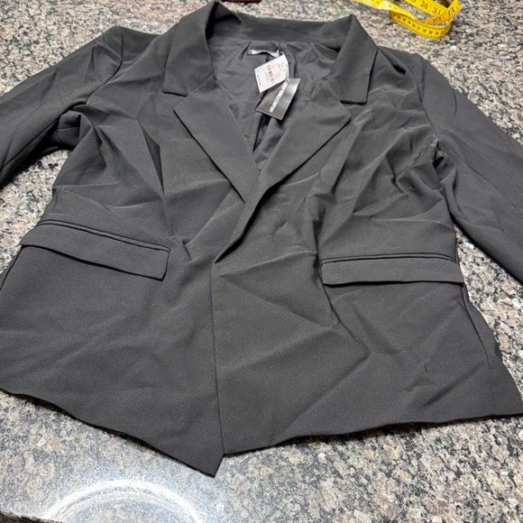 7th Avenue Black Madie Blazer NWT L - Picture 14 of 15